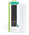 Nedis TVRC1110BK - Universele TV-afstandsbediening - Programmeerbaar met PC - Zwart