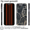 iMoshion Hoesje Geschikt voor iPhone 15 Plus Hoesje Siliconen - iMoshion Design hoesje - Transparant / Golden Leaves Transparant