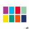 Set notitieboekjes Pacsa Basic Din A4 80 Lakens (3 Stuks)
