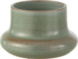 J-Line bloempot Organic - keramiek - grijsblauw