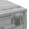 vidaXL - Wandschap - met - lades - 60x26,5x15 - cm - bewerkt - hout - grijs - sonoma