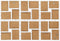 vidaXL - Fotolijst - voor - 24x(10x15 - cm) - foto - MDF - wit