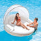 Intex Canopy Island - Opzetzwembad 199 x 150 cm - Afneembaar zonnescherm - Wit/Bruin
