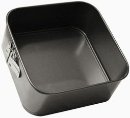 Vierkante schimmel met poppen 22 x 22 x 7 cm suiker en delicatessen - Antraciet