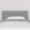 vidaXL - Hoofdbord - Lijnen - Design - Lichtgrijs - 80 - cm - Stoffering