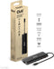 Club 3D CSV-1597 - USB-C 8-in-1 MST Dock - Dual 4K60Hz HDMI/DP - Zwart
