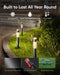 eufy E10 - Set van 4 lampadaires - LED RGBWW IP65 weerbestendig - Slimme app- en spraakbesturing