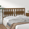 vidaXL - Hoofdbord - 155,5x4x100 - cm - massief - grenenhout - honingbruin