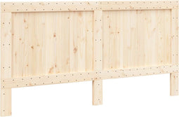vidaXL - Hoofdbord - 200x104 - cm - massief - grenenhout