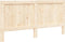 vidaXL - Hoofdbord - 200x104 - cm - massief - grenenhout