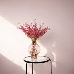 PTMD Garden Flower Serissa Foetida Kunsttak - 33x10x64 cm - Fuchsia