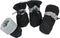 Hondenschoenen - Gripzolen - Elastische Sluiting - Spatbestendig - Zwart - Maat S (4 st.)