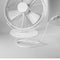 Stadler Form Tim White - Tafelventilator - Stil en Draagbaar - USB - Traploos regelbaar