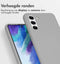 iMoshion Hoesje Geschikt voor Samsung Galaxy S21 FE Hoesje Met Koord - iMoshion Color Backcover met afneembaar koord - Grijs