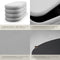tectake® Altu - gestoffeerde bank met opbergruimte - fluwelen bekleding - grijs