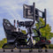 Oplite GTR S3/S8 - Flight stand kit - 2 gebogen voorgeboorde zijbuizen - Zwart (2 stuks)