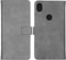 iMoshion Hoesje Geschikt voor Alcatel 3C (2019) Hoesje Met Pasjeshouder - iMoshion Luxe Bookcase - Grijs