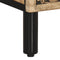 vidaXL - Nachtkastje - 50x33x60 - cm - massief - mangohout