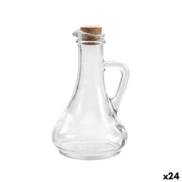 Flesje La Mediterránea Glas 9,3 x 9,3 x 16,5 cm (24 Stuks)