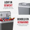 DistinQ Koelbox DQCB20GY - Elektrische Koelbox 20L - Koelen tot 18°C en Verwarmen tot 65°C - Grijs
