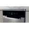 Whirlpool WSFC3M27X - Vrijstaand - Slimline (45 cm) - 10 couverts - Roestvrijstaal