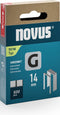 Novus Tools 042-0799 - Nieten Type 11 - Platte draad 1.25 mm - 600 stuks (14 mm x 10.6 mm)