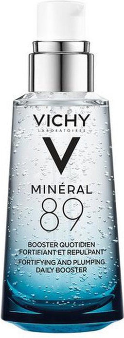 Vichy Minéral 89 Dagelijkse Booster - Verstevigend en Opvullend - Geschikt voor een Gevoelige Huid - 50ml
