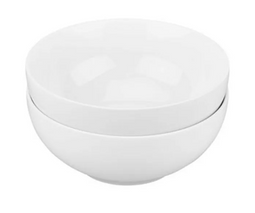 Rosenthal Set van 2 Cerealborden, Porselein, 14 cm, Wit