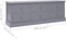 vidaXL - Tv-meubel - 108x30x40 - cm - massief - paulowniahout - donkergrijs