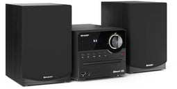 Sharp XL-B512 - Hi-Fi micro systeem - FM radio CD-speler Bluetooth V5.0 - Zwart