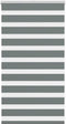 vidaXL - Zebra - rolgordijn - 80x100 - cm - stofbreedte - 75,9 - cm - donkergrijs