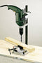 Wolfcraft 3406000 - Boorstandaard - Voor precisieboren in vlakke en ronde materialen - Grijs
