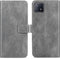 iMoshion Hoesje Geschikt voor Oppo A73 (5G) Hoesje Met Pasjeshouder - iMoshion Luxe Bookcase - Grijs