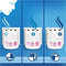 Febreze 3Volution - Luchtverfrisser navulling - 3 geuren - Ochtend Dauw (4 x 20 ml)