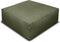 Feel Furniture - Binnen en Buiten bank - Odin - 4 Persoonsbank - Groen - Met Hocker