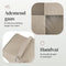 Skycases Packing Cubes - Koffer Organizer Set - 6-delige Set - Compressie Rits - Beige (6 stuks)