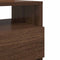 vidaXL - Nachtkastjes - 2 - st - met - 2 - lades - 40x33x60 - cm - bruin - eikenkleur