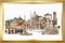 Thea Gouverneur - Borduurpakket met telpatroon - 499 - Voorgesorteerde DMC Garens - Rome Italië - Linnen - 79 cm x 50 cm - DIY Kit