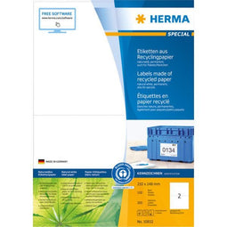 HERMA Etiketten A4 210x148 mm Der Blaue Engel 200 St.