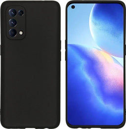 iMoshion Hoesje Geschikt voor Oppo Find X3 Lite Hoesje Siliconen - iMoshion Color Backcover - Zwart