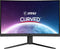 MSI Optix G24C4 E2 - Gaming Monitor - 180Hz 1ms 1500R Curved - Zwart