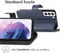 iMoshion Hoesje Geschikt voor Samsung Galaxy S22 Plus Hoesje Met Pasjeshouder - iMoshion Luxe Bookcase - Donkerblauw