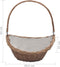 vidaXL - Houtmand - met - handvat - 57x46,5x52 - cm - wilgenhout - bruin