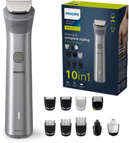 Philips All-in-One Series 5000 - 10-in-1 Multigroom - BeardSense-technologie - Lichtgrijs