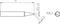 Weller RTP 004 B - Soldeerpunt - Afgeschuind 0.4 mm - 17 mm lengte (1 stuk)