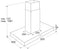 Etna ABE590RVS - Eilandschouw afzuigkap - Touch bediening - RVS