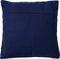 Dutch Decor GIDI - Kussenhoes velvet 45x45 cm Insignia Blue - donkerblauw - met rits