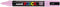 Verfstift Posca PC5M medium lichtroze | 6 stuks