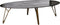 PTMD Hero Salontafel - 139 x 80 x 40 cm - Messing/Aluminium - Brons