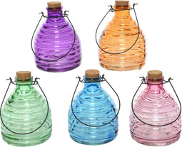 Wasp catcher glass dia13-H17cm ass